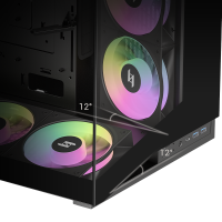 12° INCLINED AIRFLOW DESIGN