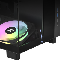 Adjustable fan bracket