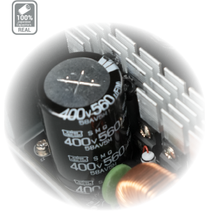 100% ALL-JAPANESE CAPACITORS