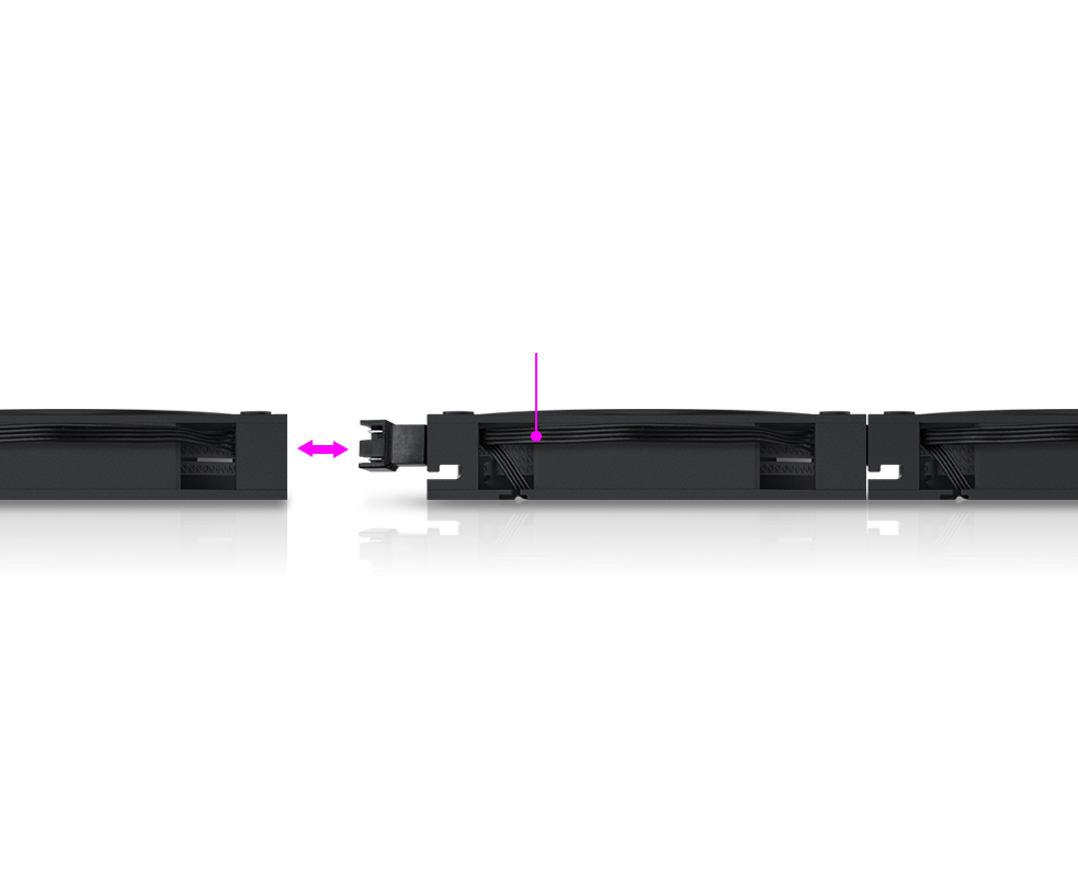 NEAT CABLE LAYOUT NO WIRING MIX-UPS