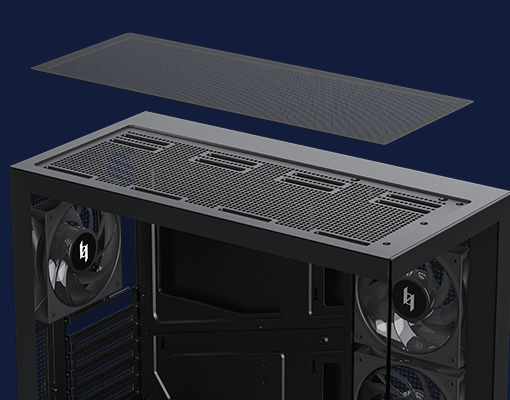 Top Magnetic Dust Filter