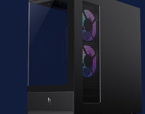 Right Side Panel with Integrated Stamped Grille Design
