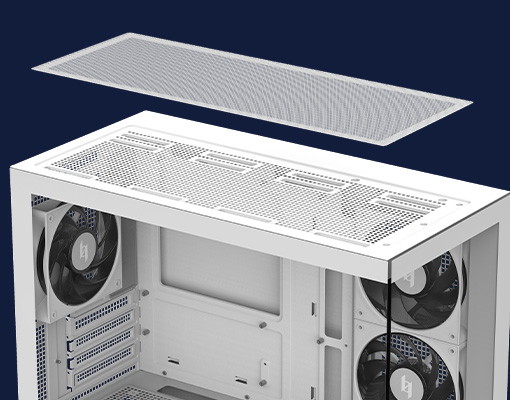Top Magnetic Dust Filter