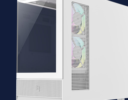 Right Side Panel with Integrated Stamped Grille Design