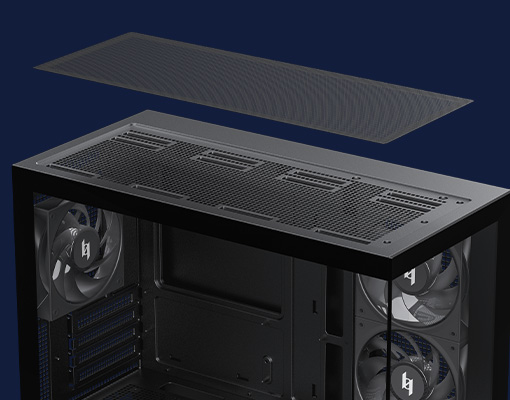 Top Magnetic Dust Filter