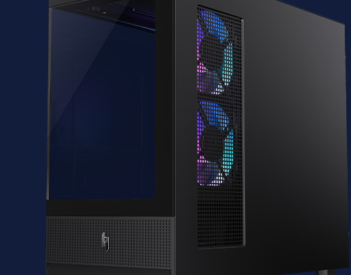 Right Side Panel with Integrated Stamped Grille Design