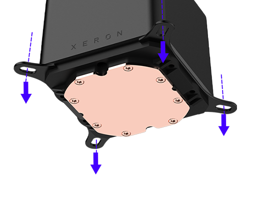 Pre-installed Mounting Bracket Design