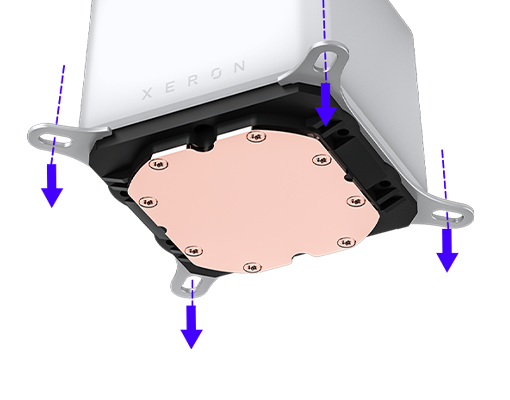 Pre-installed Mounting Bracket Design